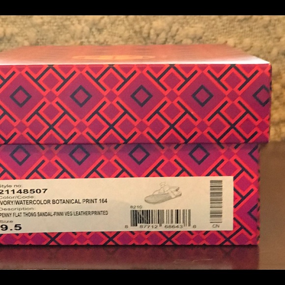 Tory Burch Penny Flat Thong Sandal - Picture 5 of 5